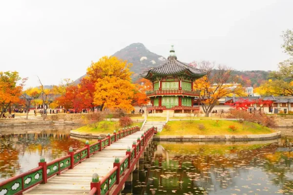 Cung điện Gyeongbokgung - Seoul Mùa Thu