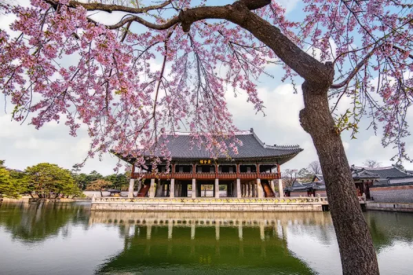 Cung điện Gyeongbokgung Seoul trong tour Hàn Quốc 5 ngày 4 đêm