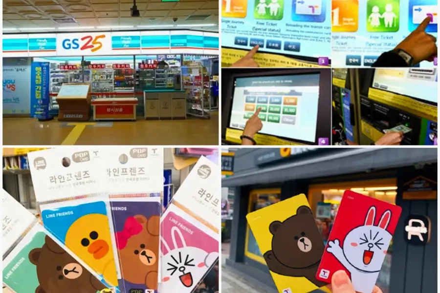 Dùng T-money và tàu điện ngầm Seoul