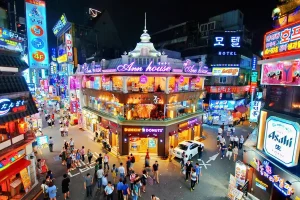Tour Du Lịch Hàn Quốc Mùa Thu Phố Hongdae