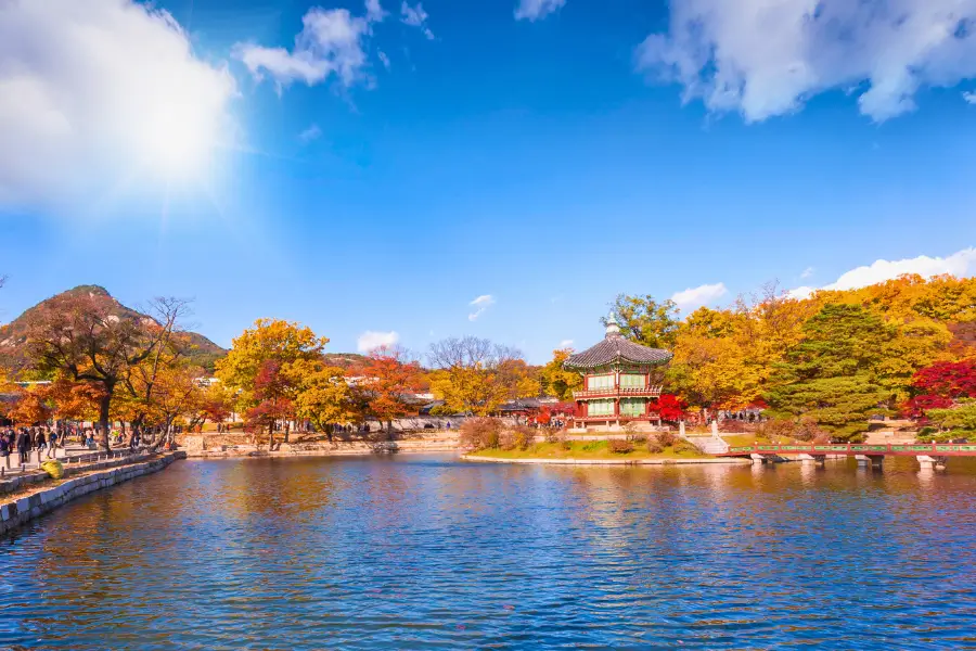 Tour Hàn Quốc Mùa Thu Cung điện Gyeongbokgung Tour Hàn Quốc Mùa Thu Cung điện Gyeongbokgung