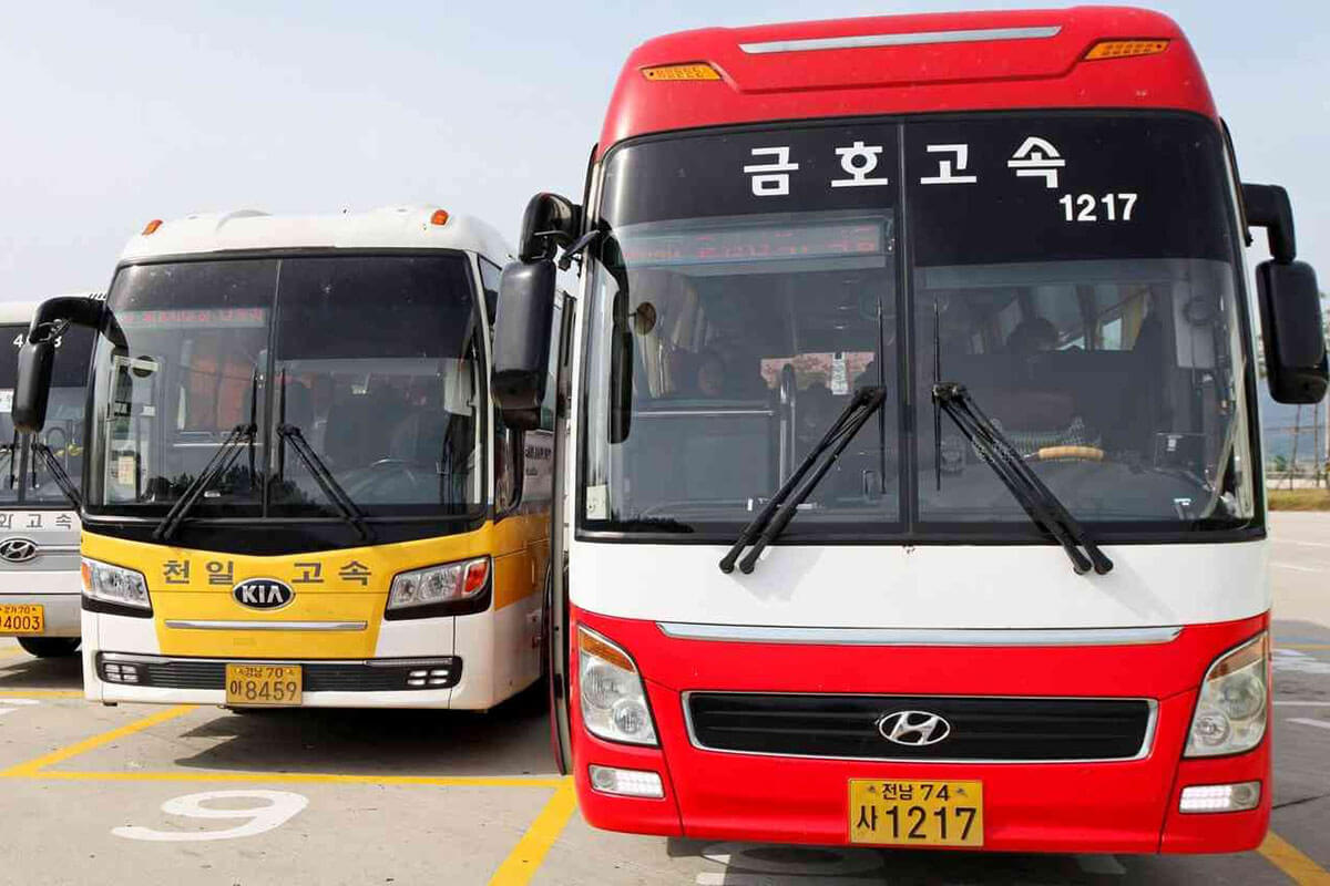 Xe Du lịch tại Hàn Quốc